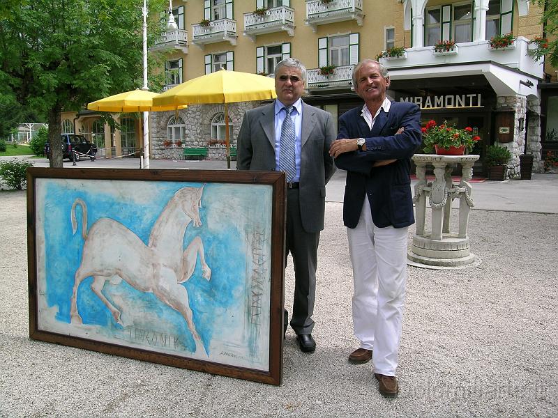 immagine 136.JPG - Dario al Miramonti con il Direttore del Gran Hotel Miramonti Dott.Pomarè